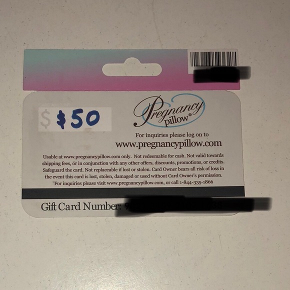 $30 GIFT CARD FOR PREGNANCY PILLOW - Picture 2 of 4